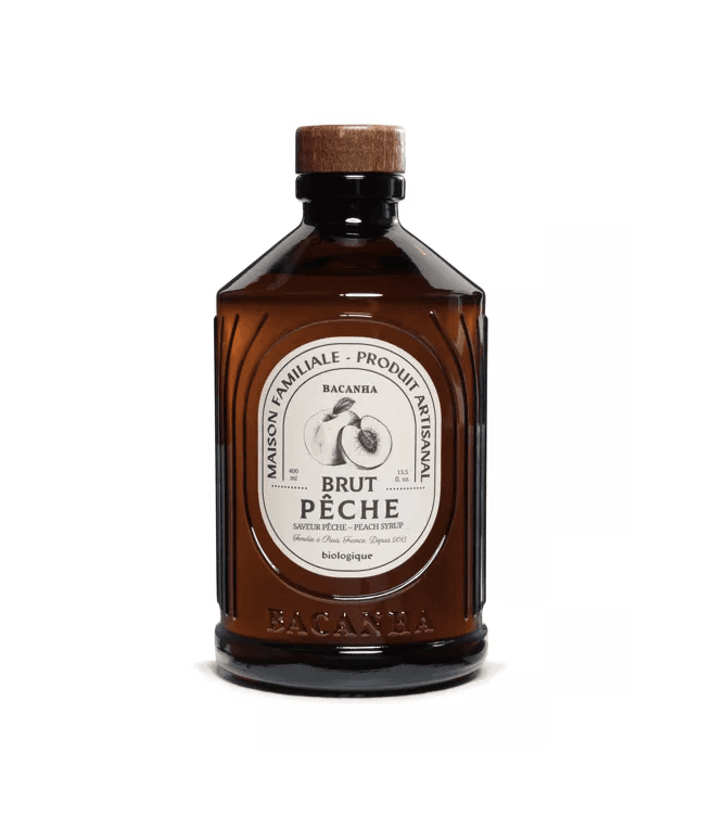 Sirop Pêche Brut - Biologique - 400ml