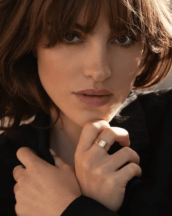 Ring Coralie - Verguld