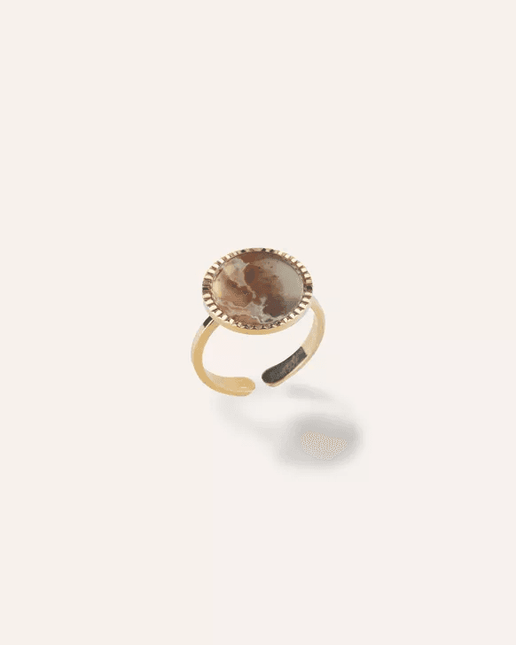 Bague Pasithéa - Plaqué or