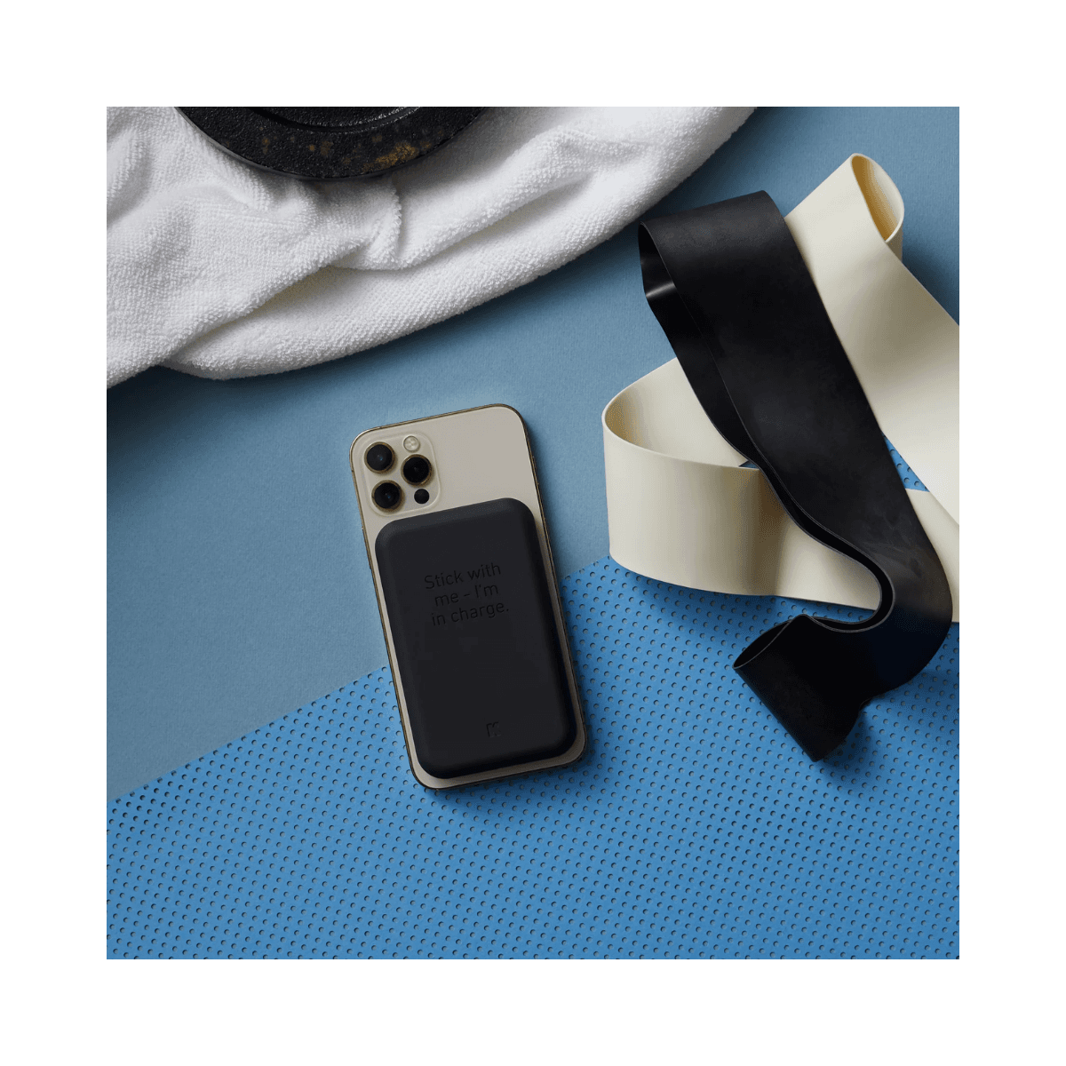 Externe Bluetooth-batterij toCharge Qi Zwart