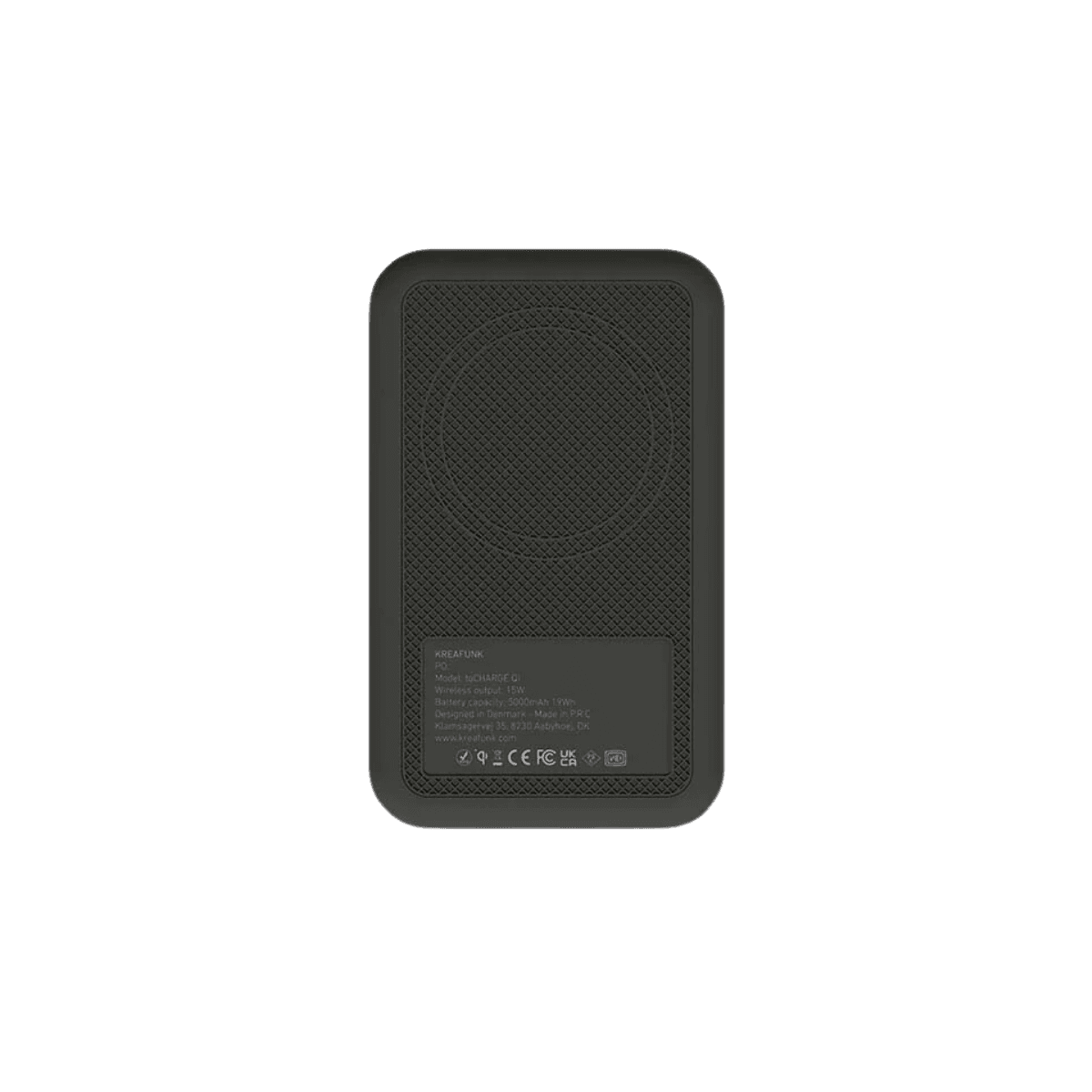 Externe Bluetooth-batterij toCharge Qi Zwart