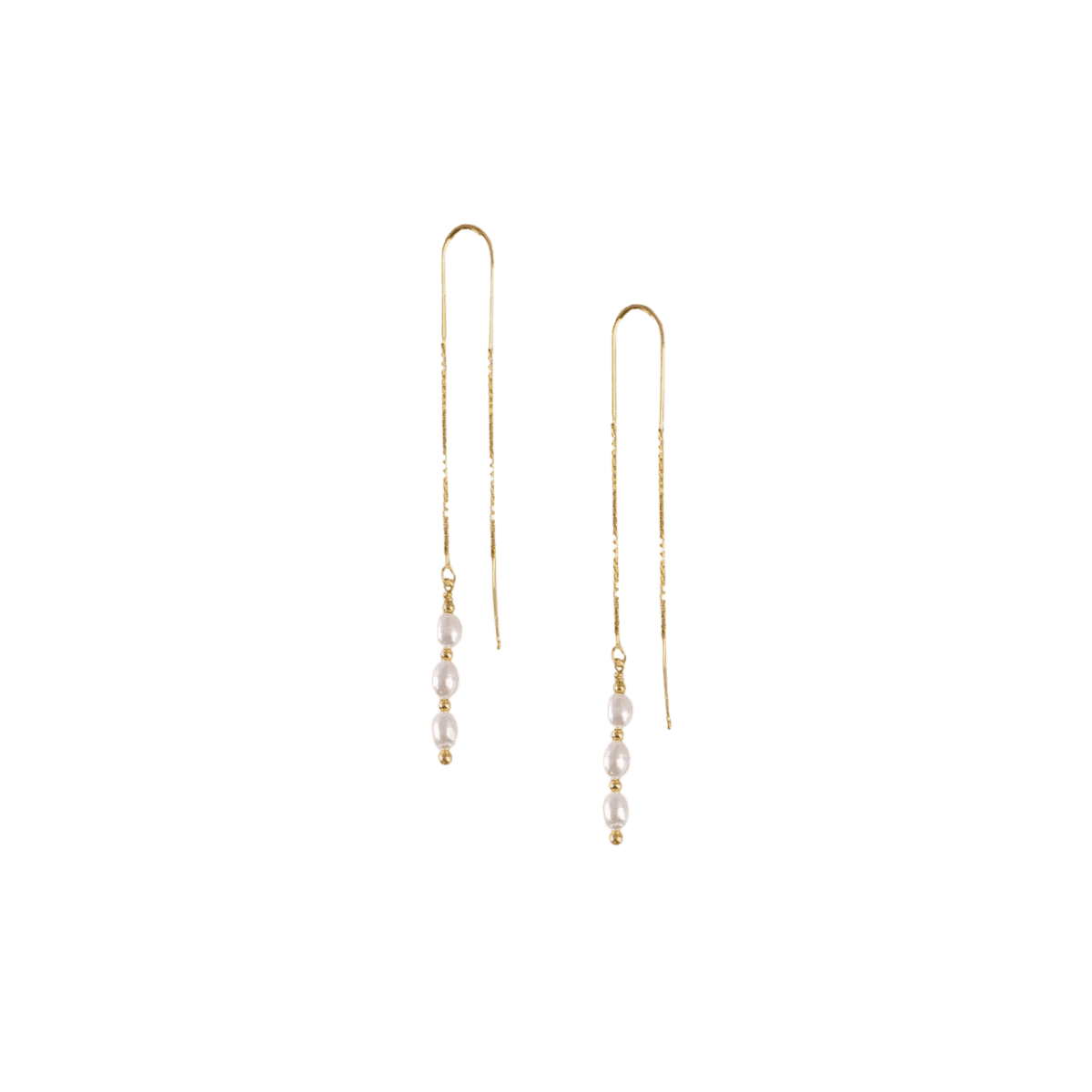 Boucles d'oreilles Elina - Plaqué or