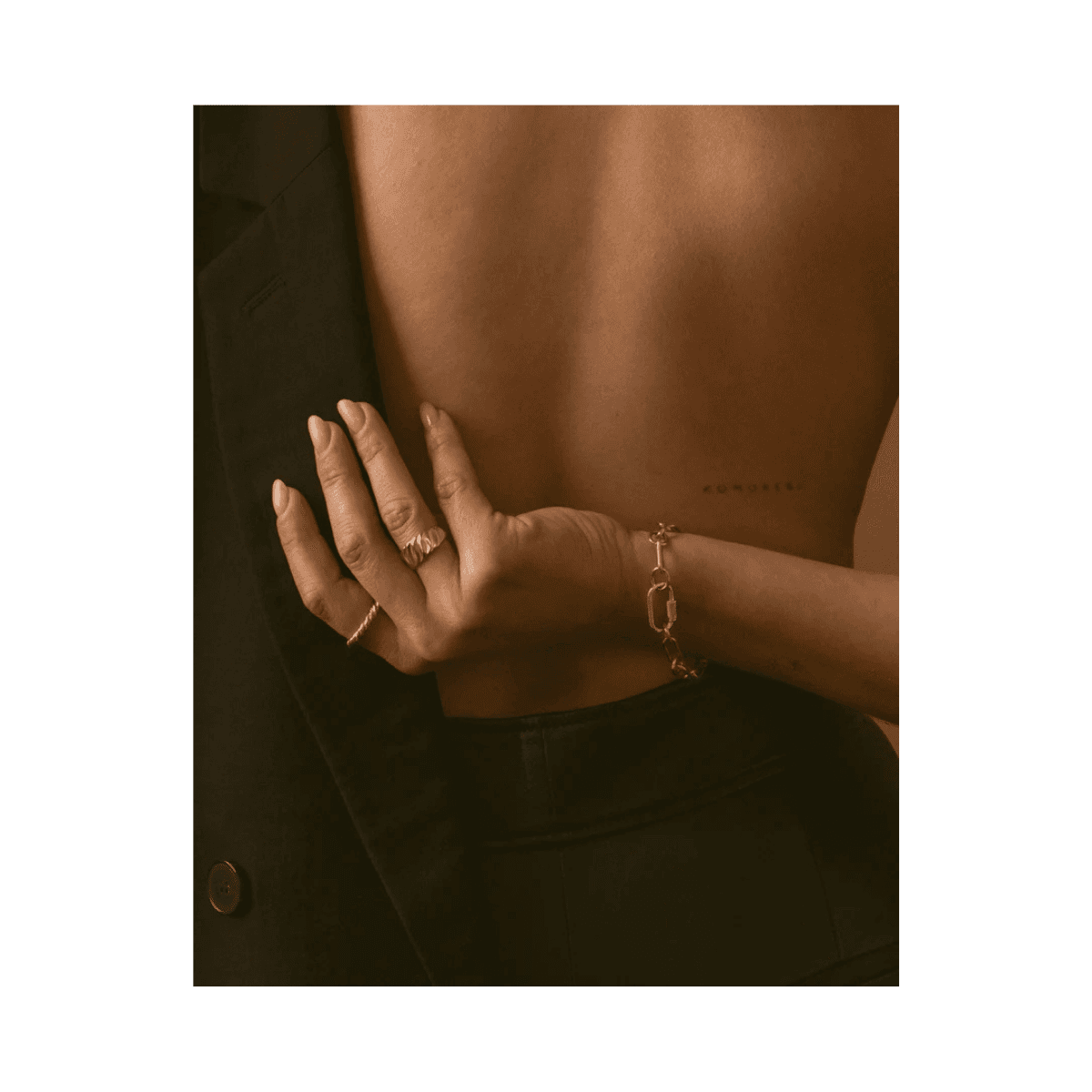 Armband Céline - Plaqué or