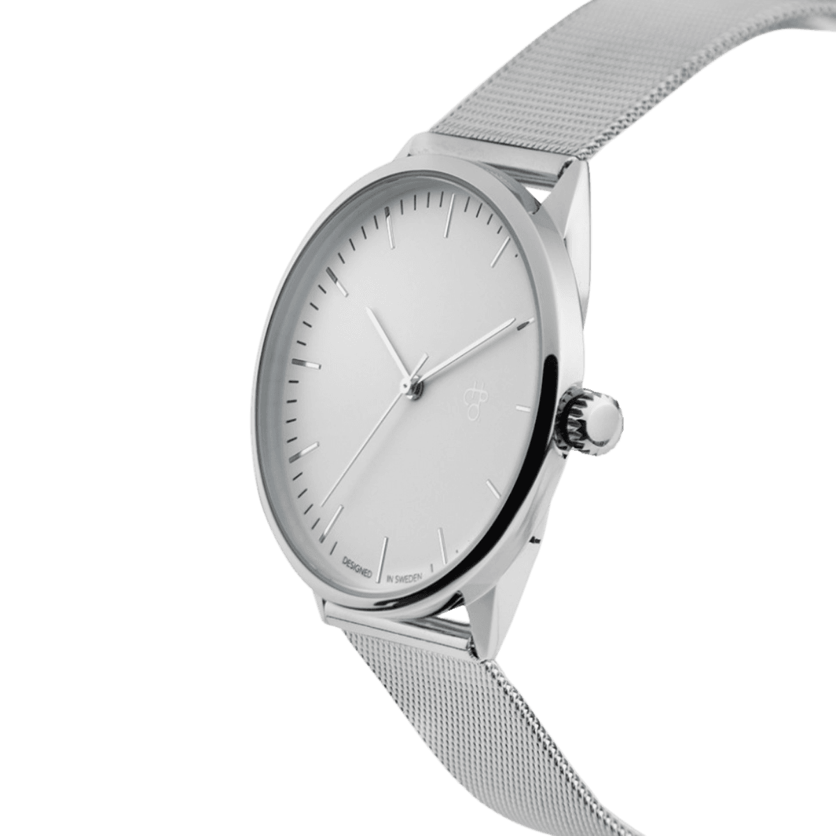 NANDO SILVER Horloge - Zilver/Zilver 14232BB