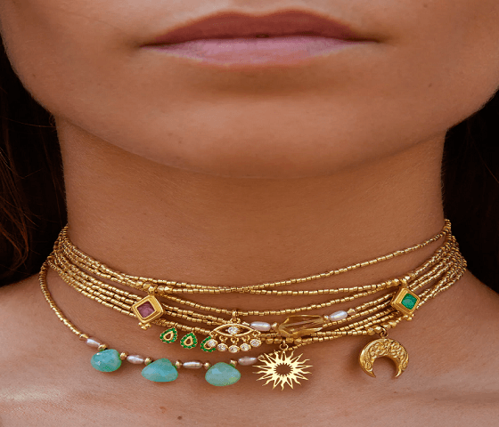 Halsketting Choker ESMEE NK010