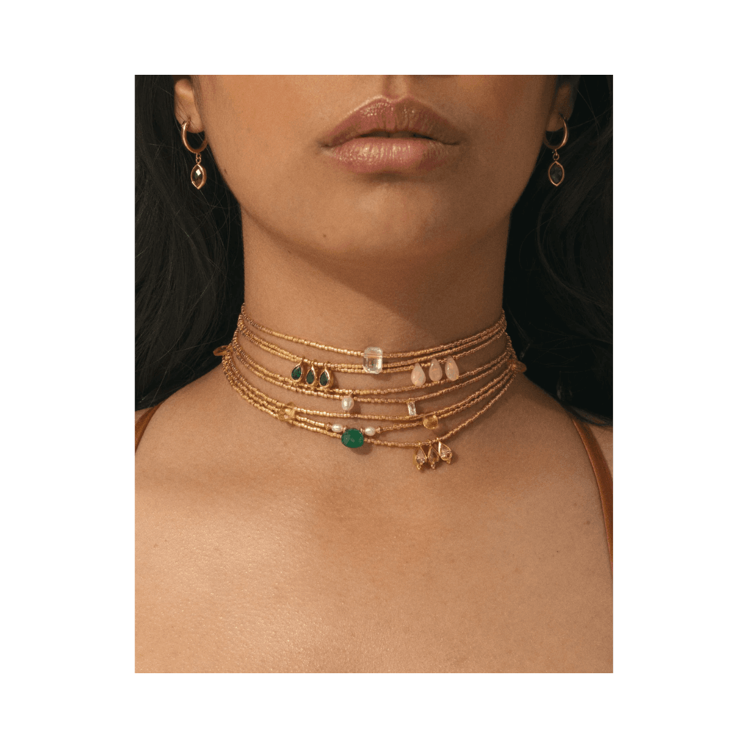 Choker halsketting NUDE