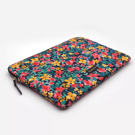 Cover PC 13" - Aquarelle Florale Obscure