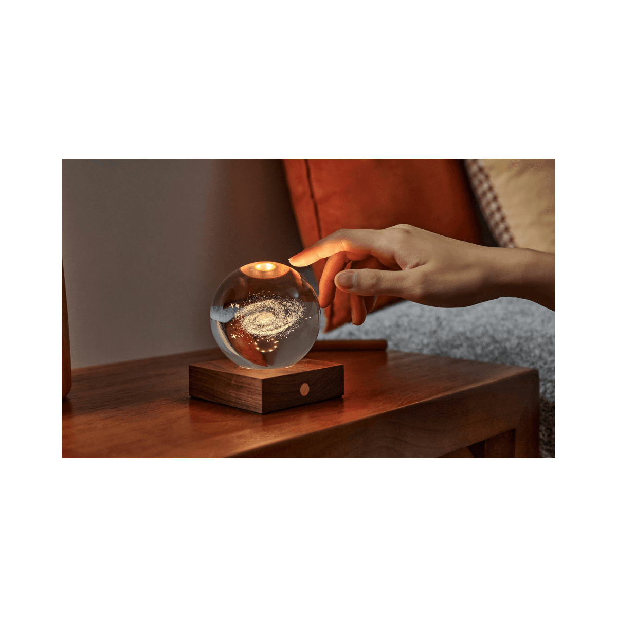 AMBER CRYSTAL Galaxy 5 licht