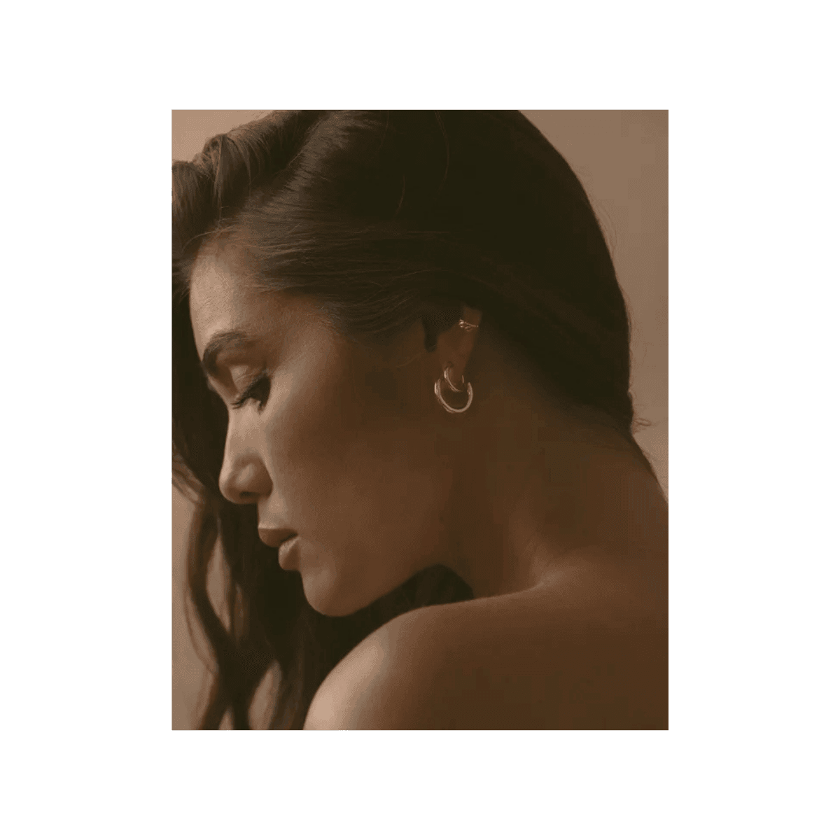 Petites créoles Rosalind - Plaqué or