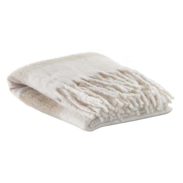 Plaid Isabel Naturel 130 x 160 cm