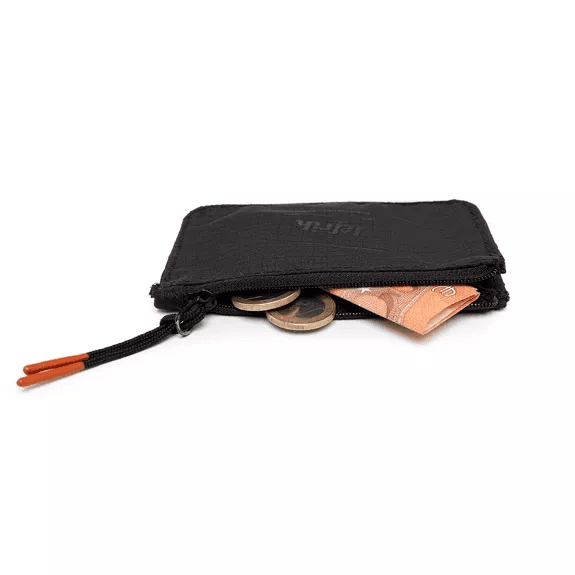Munttas  Draft Coin Purse - Black Ripstop