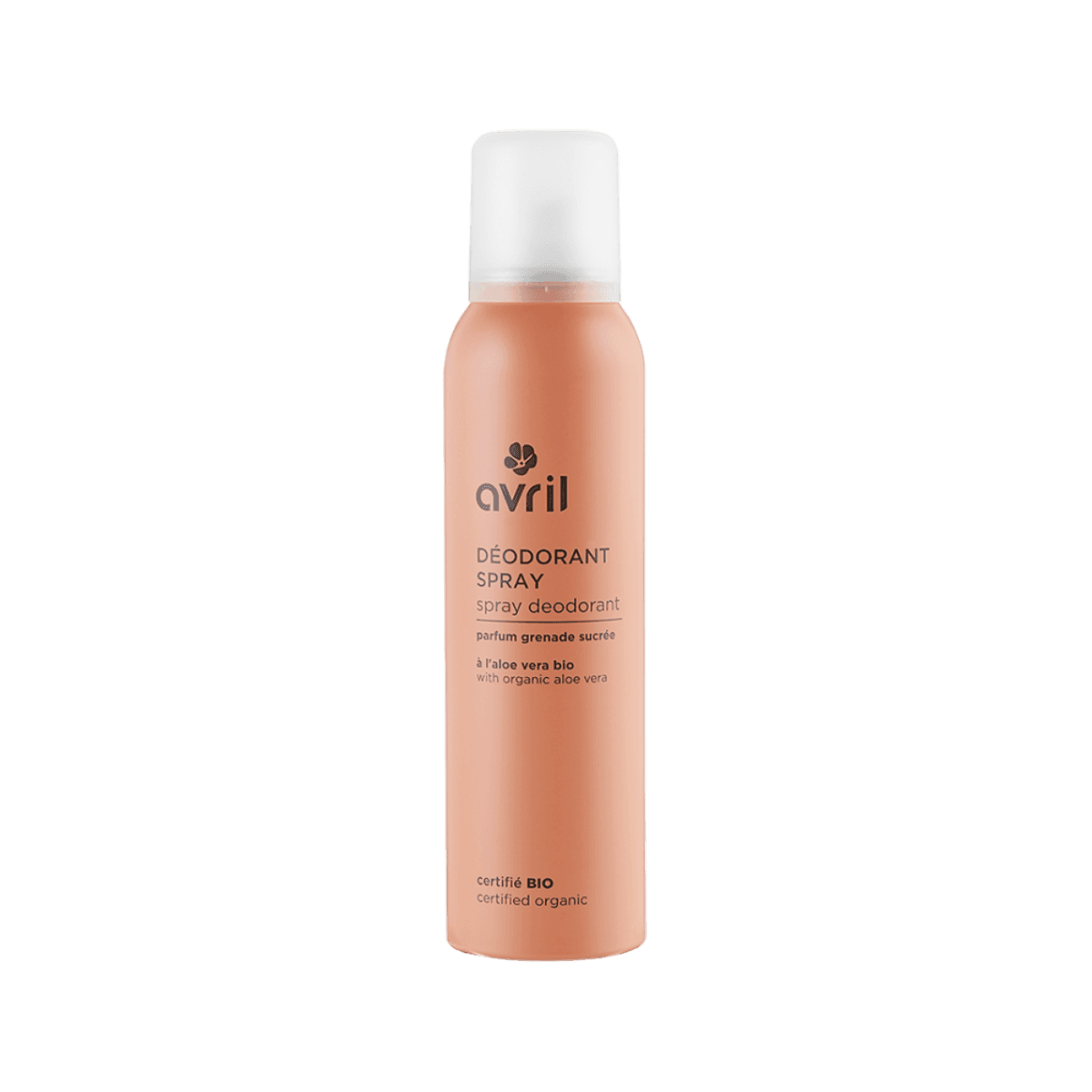 Déodorant spray Femme 150ml - Certifié Bio