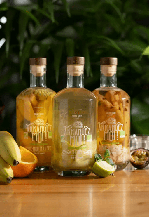 Rhum arrangé Banane-Ananas-Coco BIO 70cl