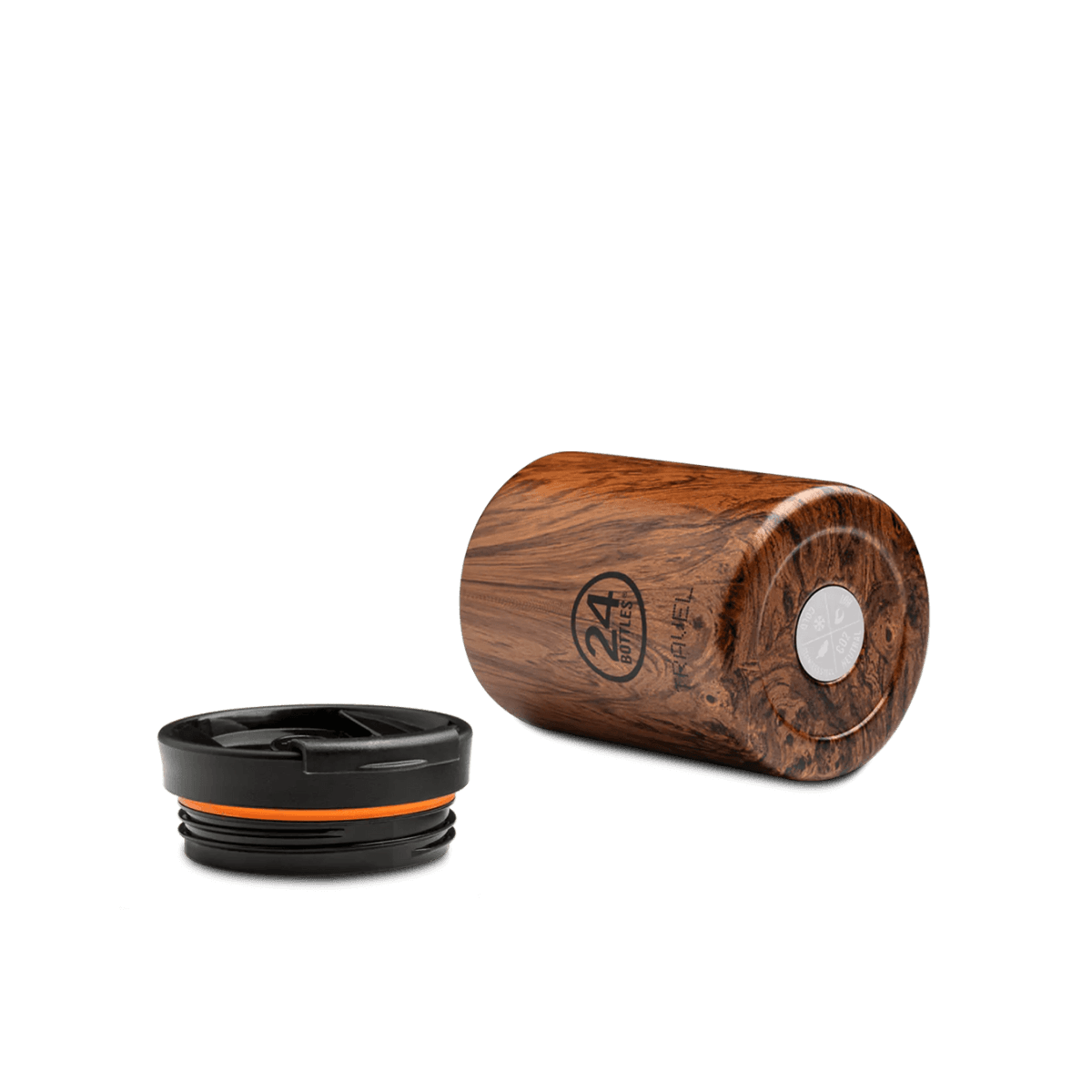 Reisbeker - Travel Tumbler Sequoia Wood 350 ml