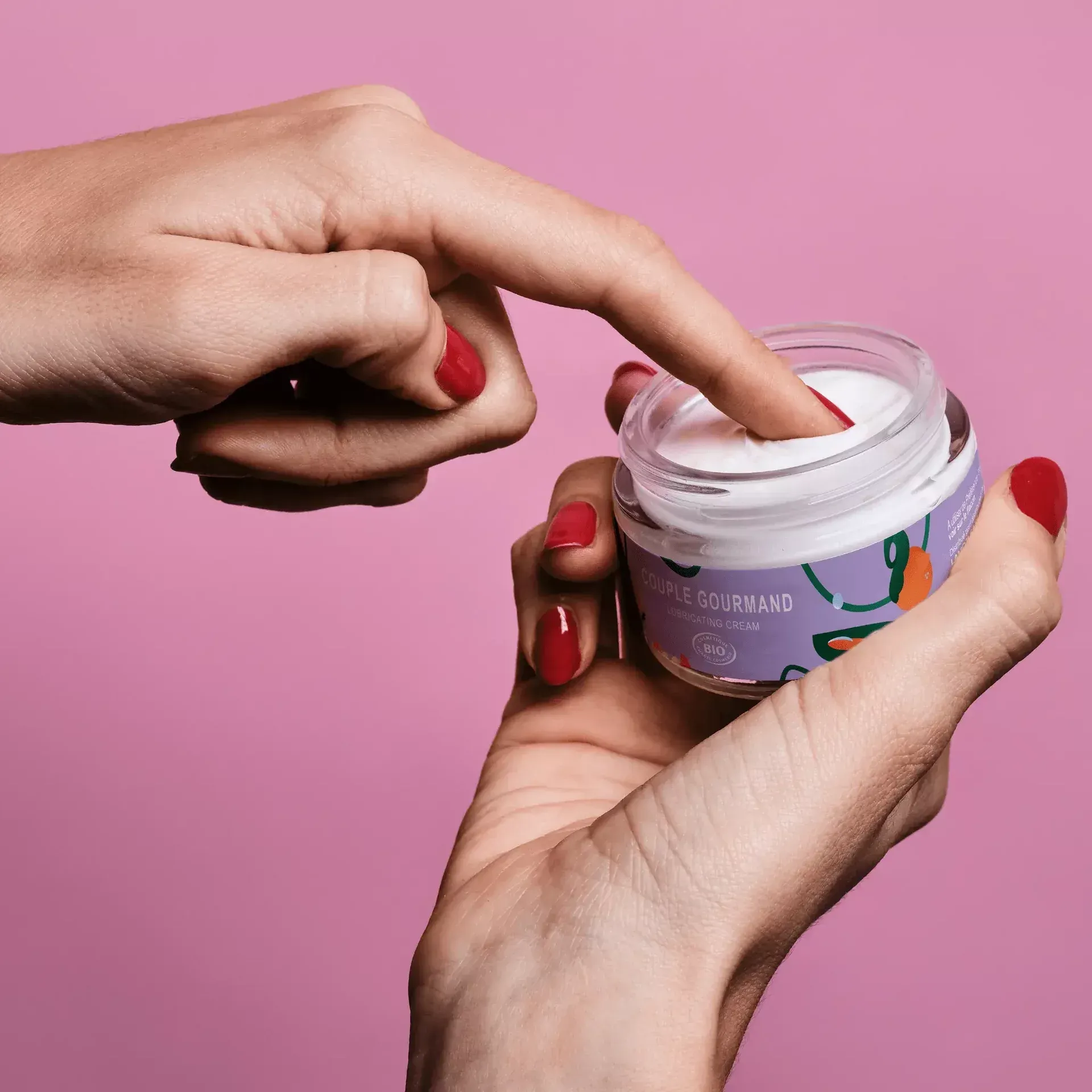 Le couple gourmand - Huile de massage comestible certifié Bio 50ml