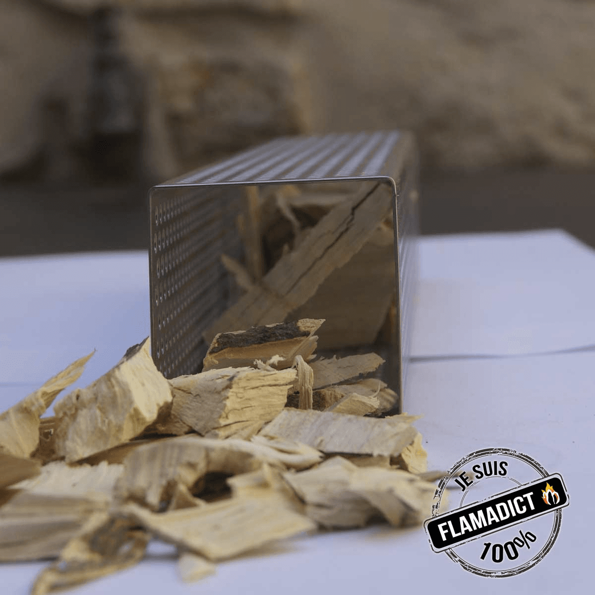 Barbecue Amandelhoutsnippers om te roken - 350g