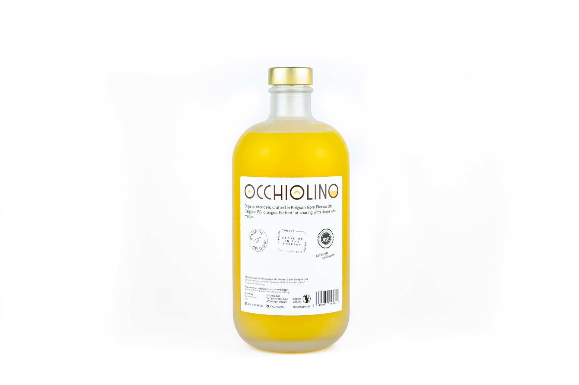 Biologische sinaasappellikeur - ARANCELLO - 500ml