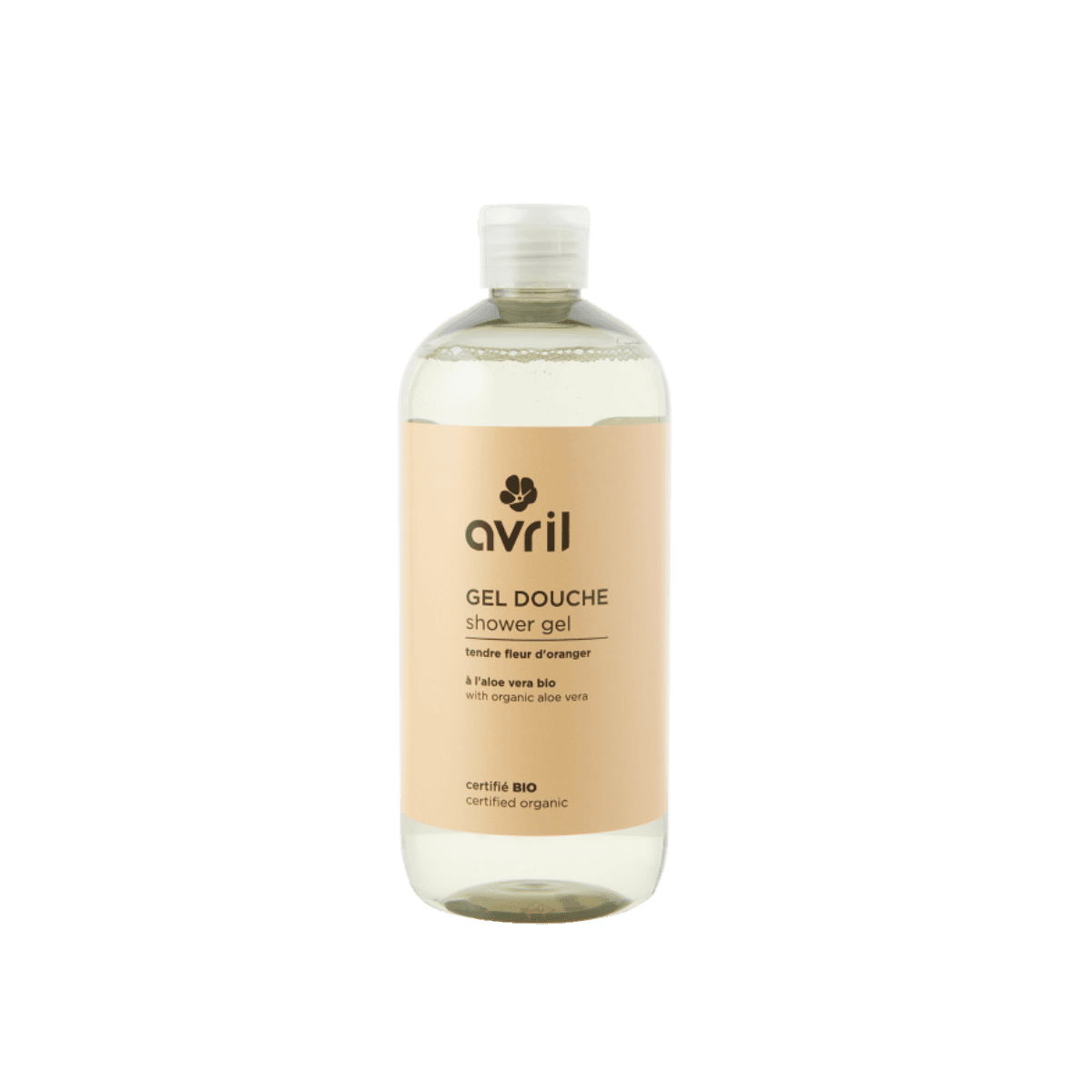 Gel douche - TENDRE FLEUR D'ORANGER 500ml - Certifié Bio