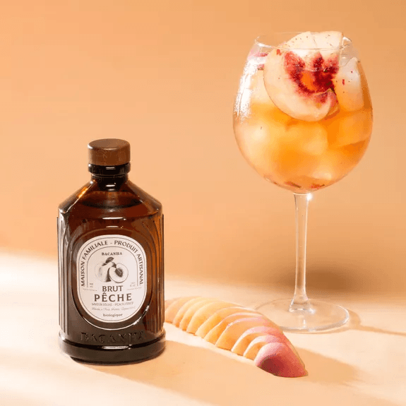 Sirop Pêche Brut - Biologique - 400ml