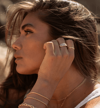 Bague Josephine - Plaqué or