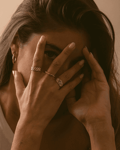 Ring Loona - Plaqué or