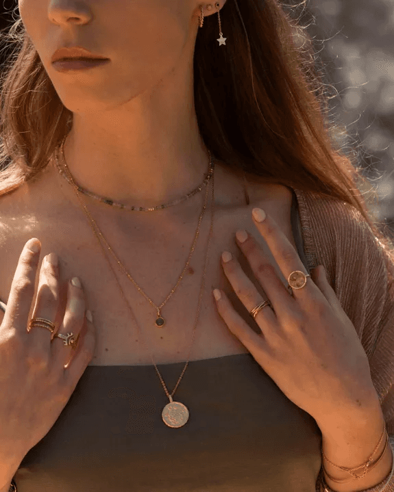 Pasithéa ring - Verguld