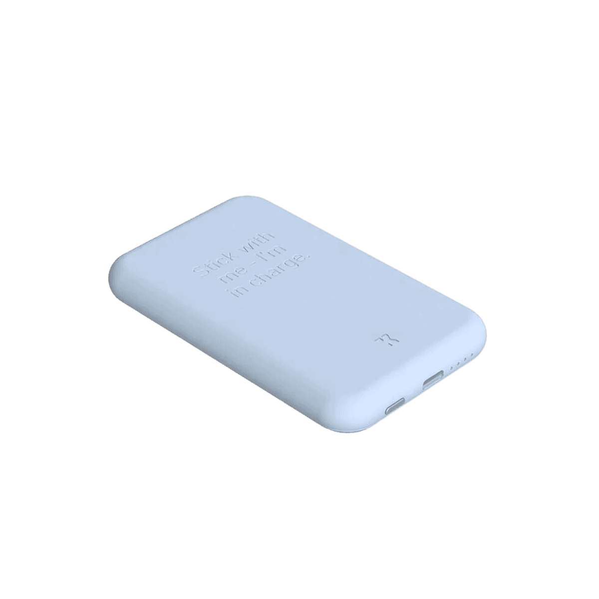 Batterie externe Bluetooth toCharge Qi Cloudy Blue