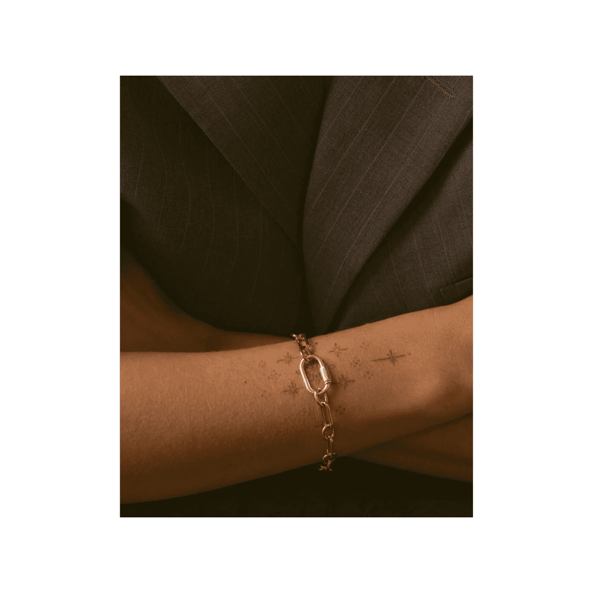 Armband Céline - Plaqué or