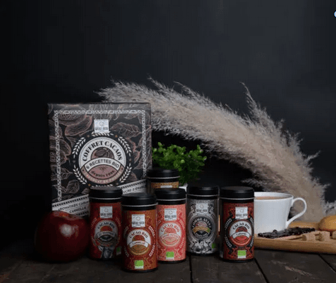 Biologische Honing-Mandel Cacao 250g