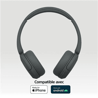 Draadloze hoofdtelefoon WHCH520B Sony - Zwart