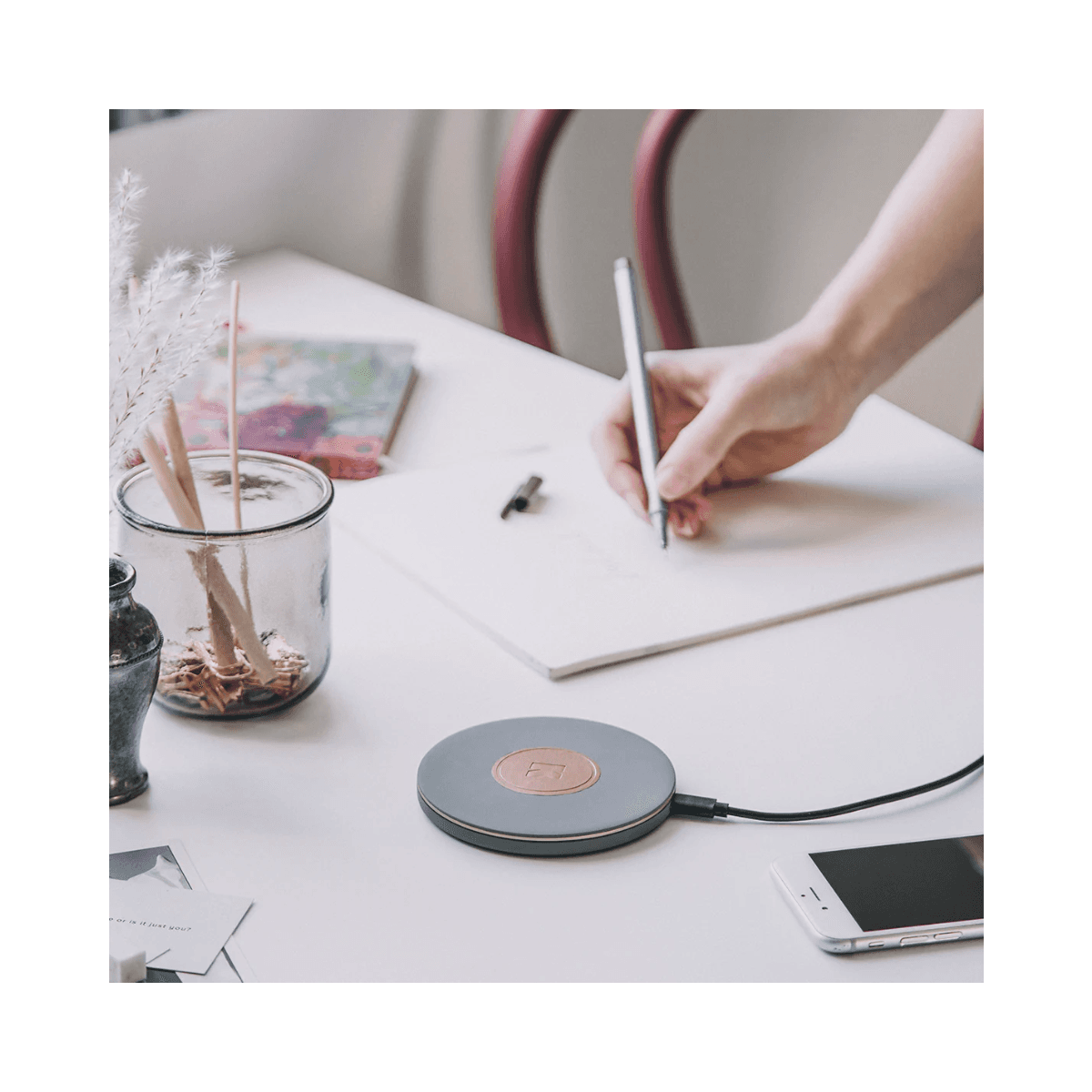 Draadloze oplader wiCHARGE II Grey Champagne