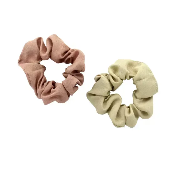 Scrunchies van bamboevezel x2