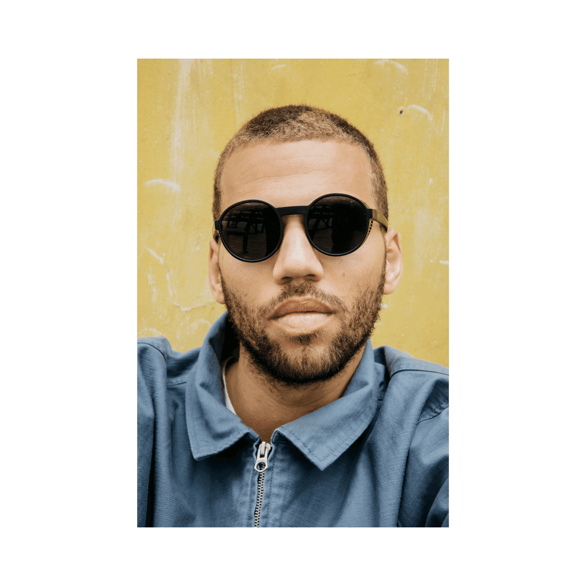 zonnebril Rille Black/Black 16134KK