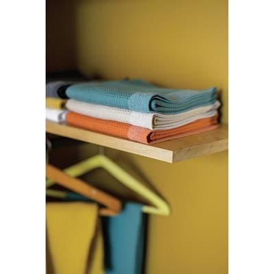 Gerecycled badlaken Abby Emeraude 90 x 150