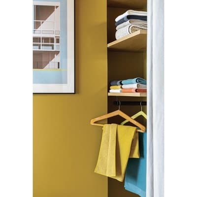 Gerecycled badlaken Abby Emeraude 90 x 150