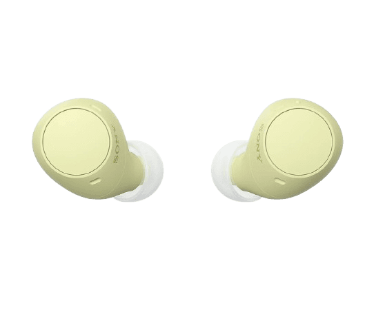 Hoofdtelefoon Bluetooth WFC510Y - Geel