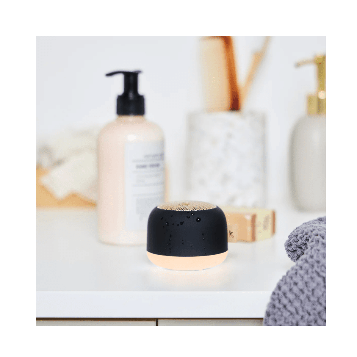 Bluetooth-luidspreker en lamp aLIGHT Black