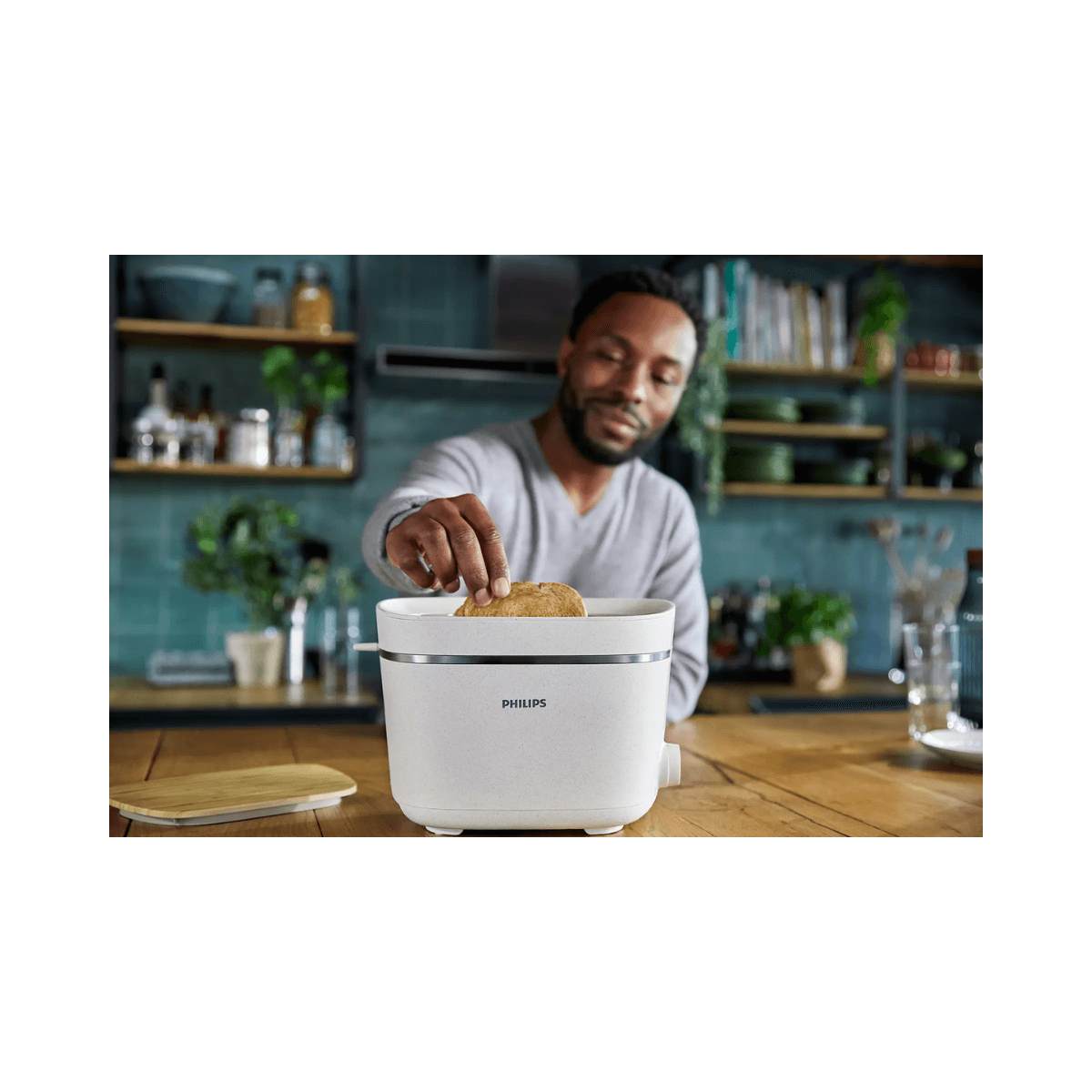 Milieubewust broodrooster Philips HD2640/10