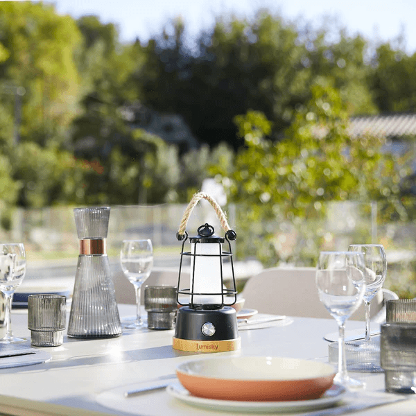 Draadloze lantaarn LED WILDY 23cm