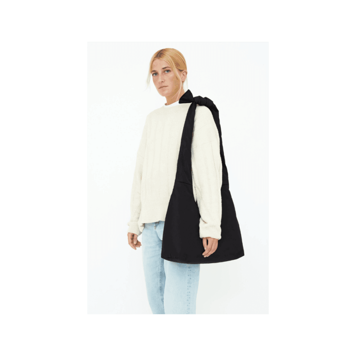 Sac porté épaule 1,3L - Biwa Puffy - BLACK TECH