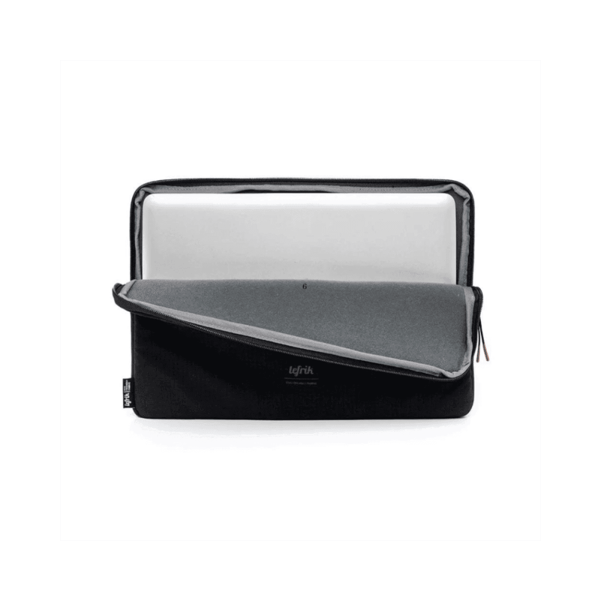 Zwarte computerkast - LAPTOP CASE 13" BLACK RIPSTOP