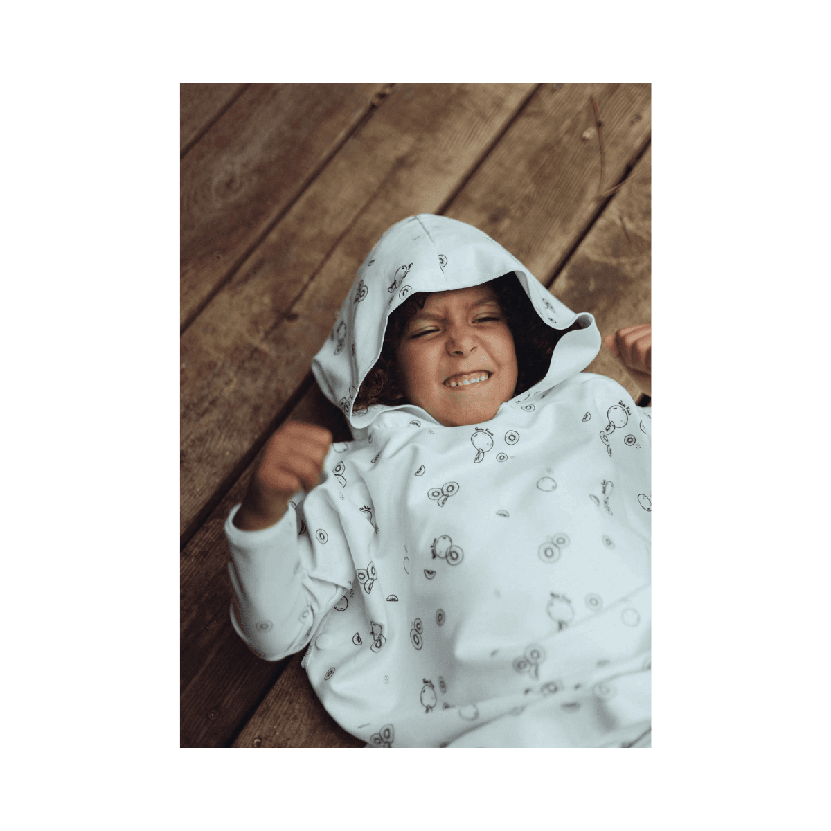 Poncho Tobo 3/6 ans - Petits Kiwis