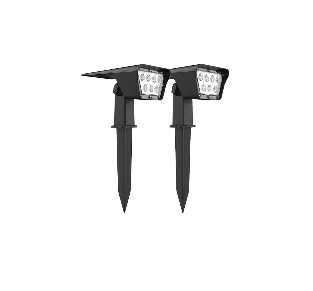 Set van 2 zonnespots LED CURTIS 31cm