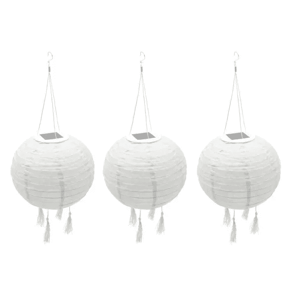 Set van 3 zonnelantaarns HIMALAYA ∅30cm