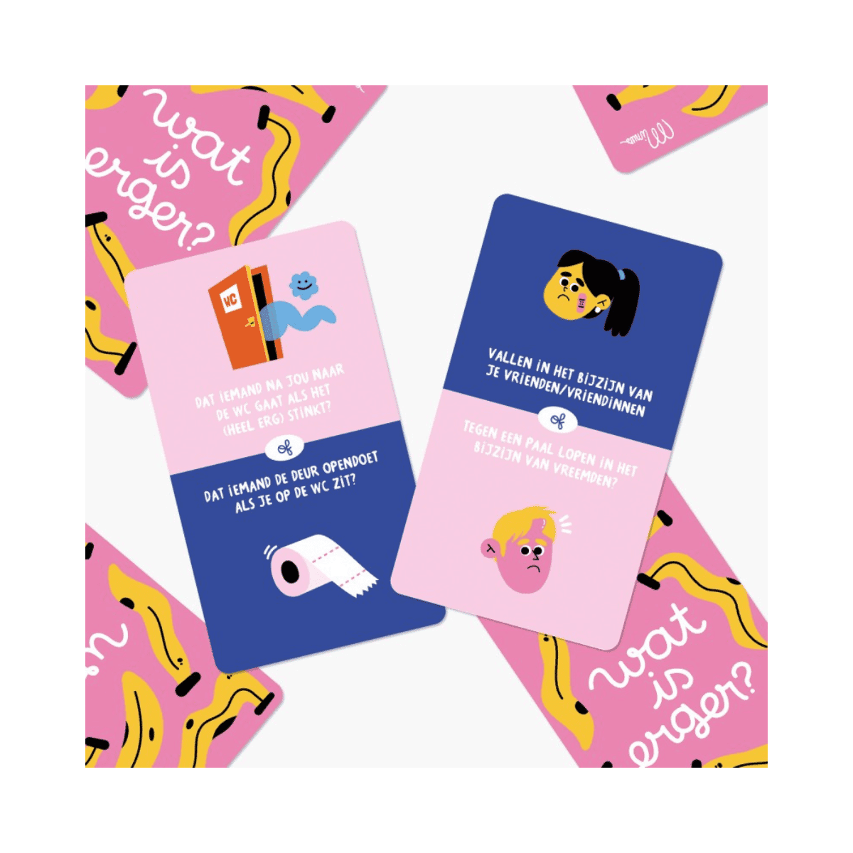 Spel om te praten - WAT IS ERGER?