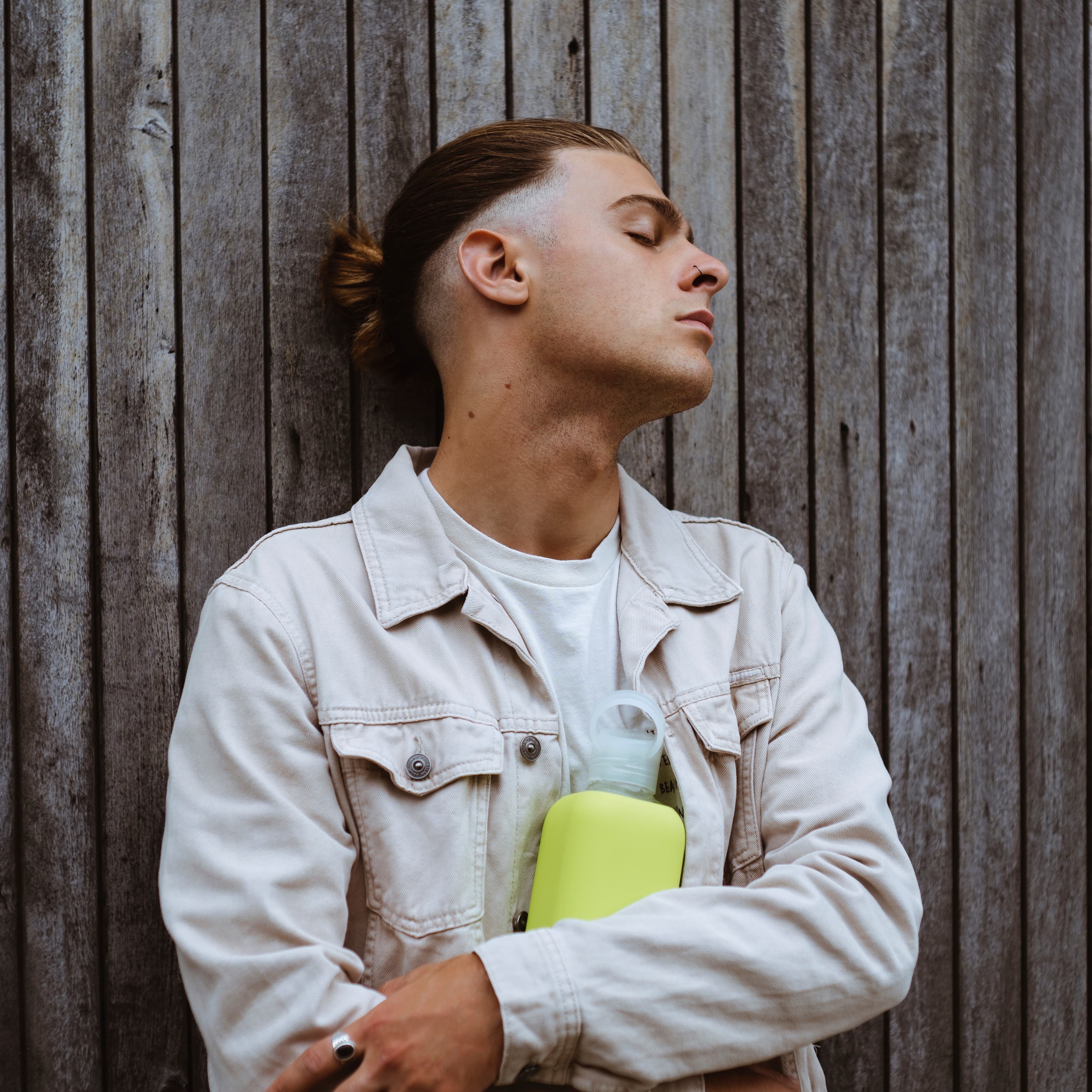 Glazen fles NUOC - Avocado 800ml