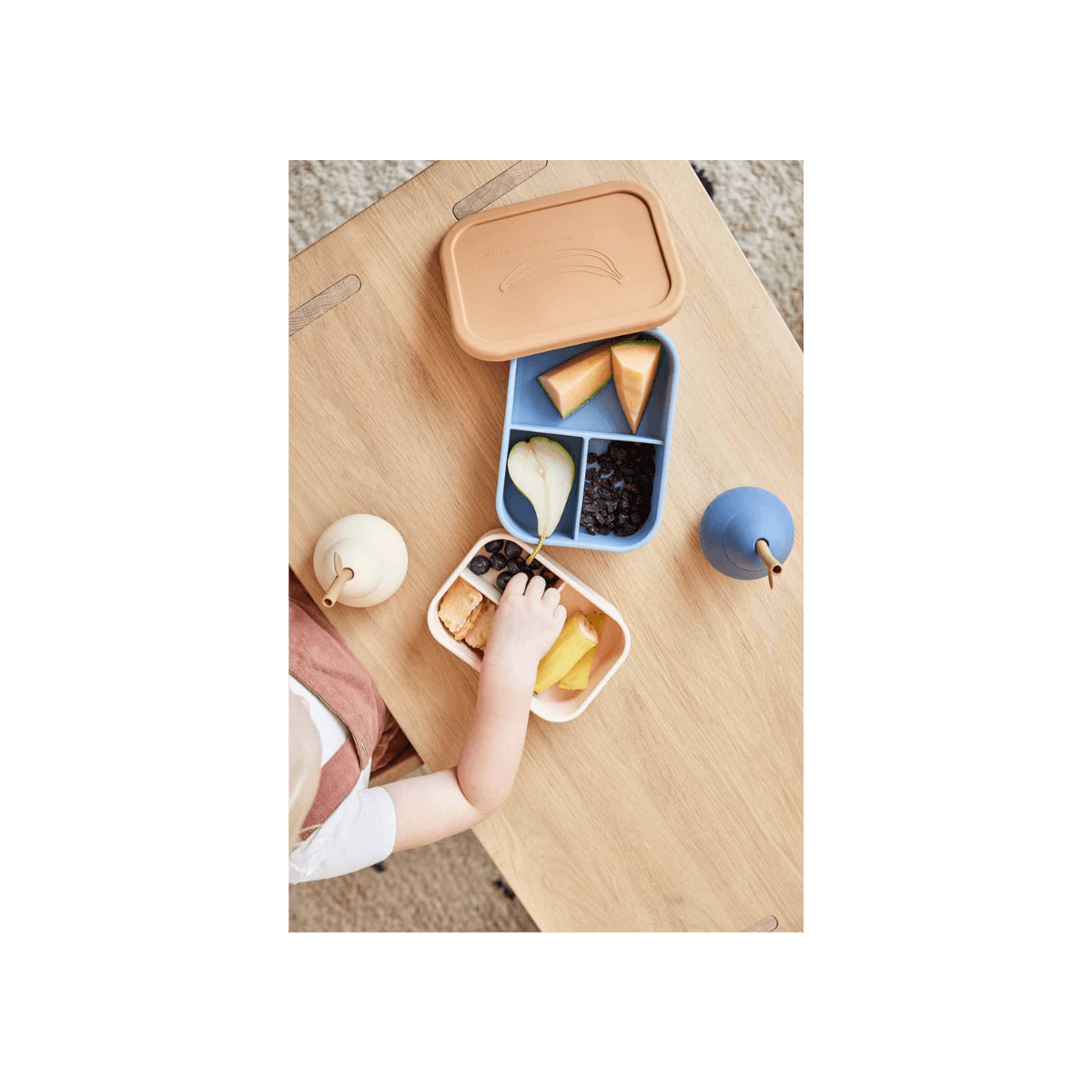 Lunchbox voor kinderen - Yummy - Large 302 Camel / Yellow