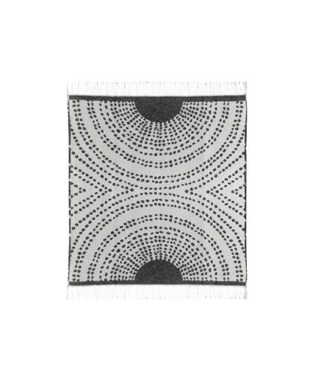 Gerecyclede deken Taina Carbone 127 x 160