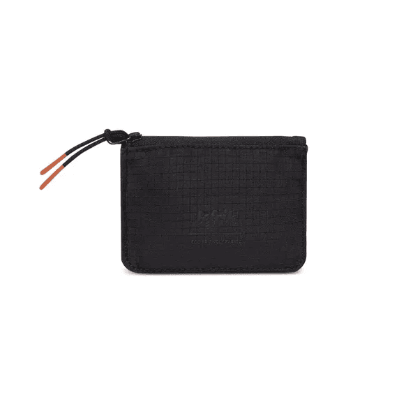 Munttas  Draft Coin Purse - Black Ripstop