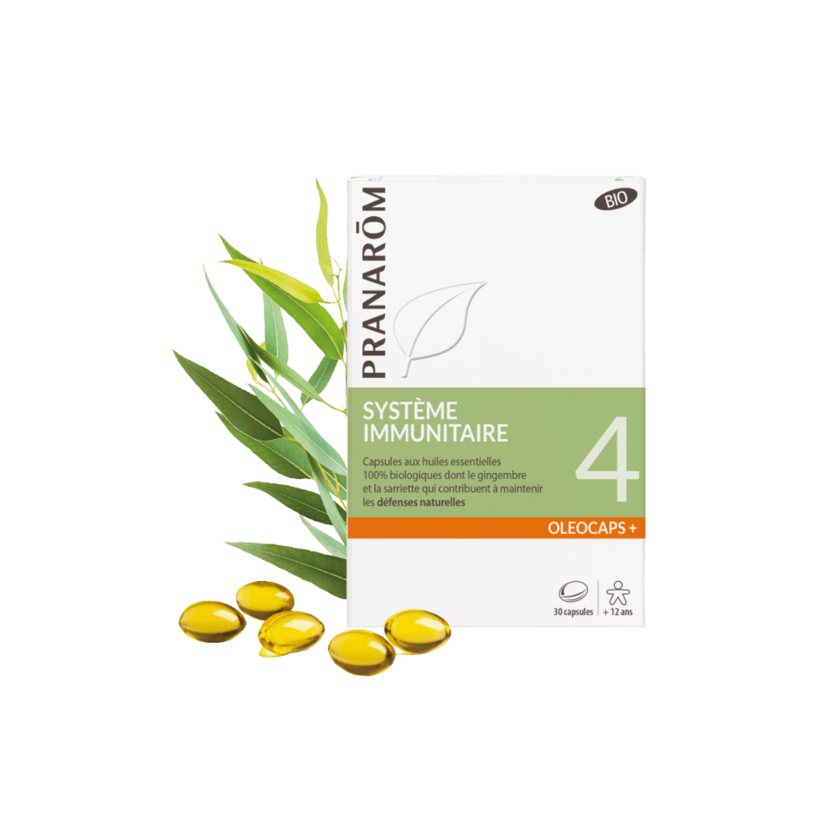 Capsules aux huiles essentielles - 4 Système immunitaire BIO - 30 caps